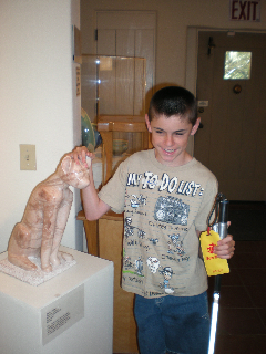 Arizona State Schools for the Deaf and Blind Art Shed Student